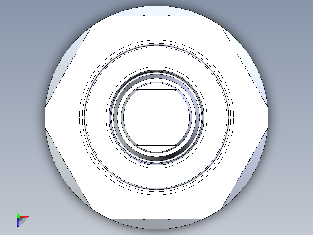 KOSMEKWNC0350-E多系列多零件图纸模型多系列多零件图纸模型俯视图