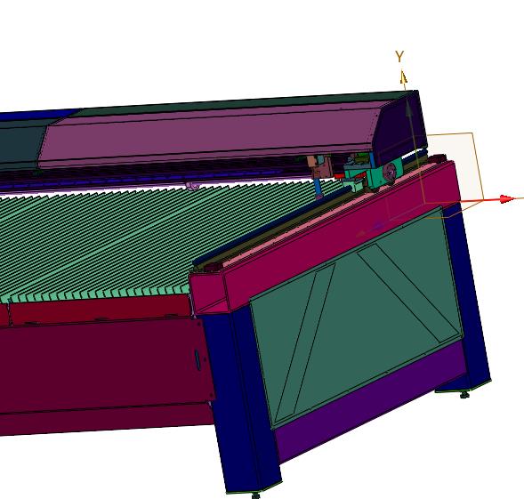 大幅面塑料板亚克力激光切割机