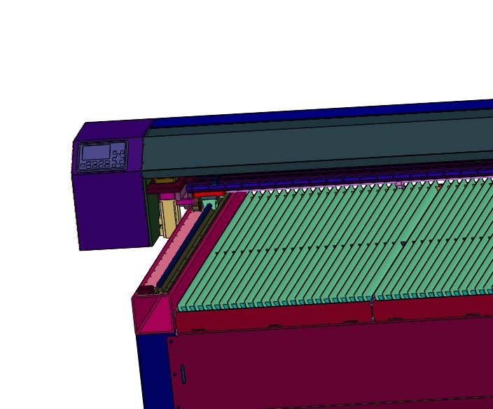 大幅面塑料板亚克力激光切割机