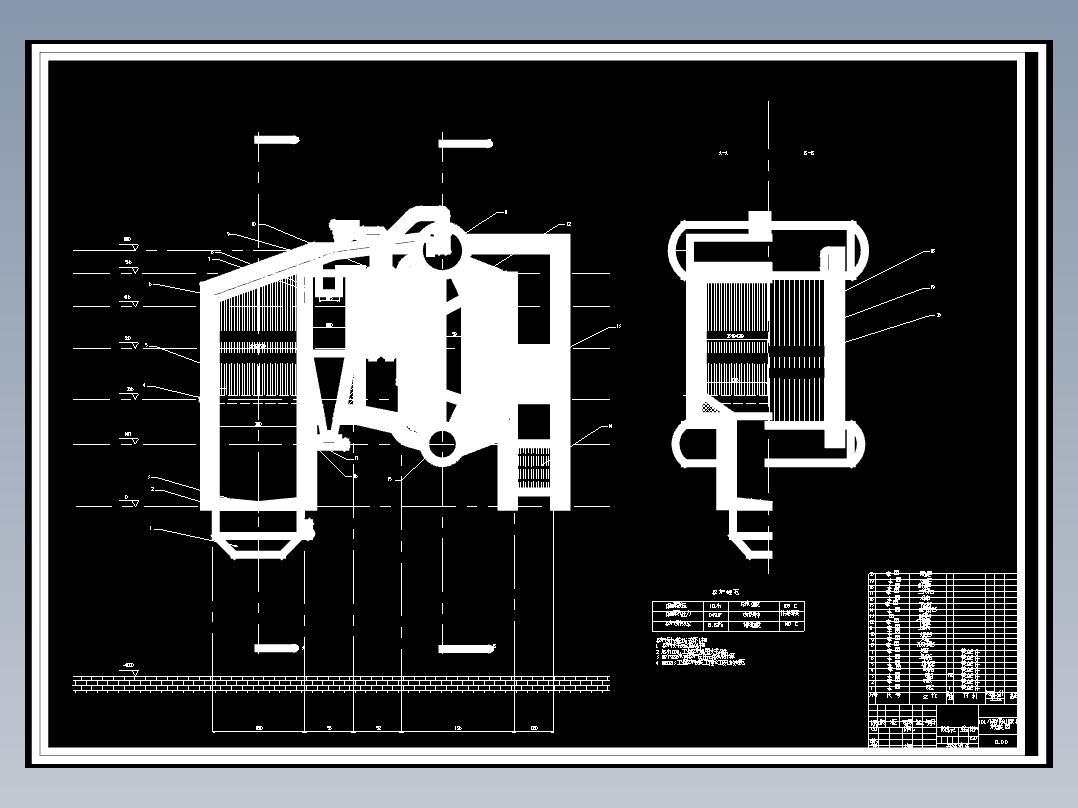 10th循环流化床锅炉的设计CAD+说明书+==918641=250