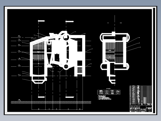 10th循环流化床锅炉的设计CAD+说明书+==918641=250