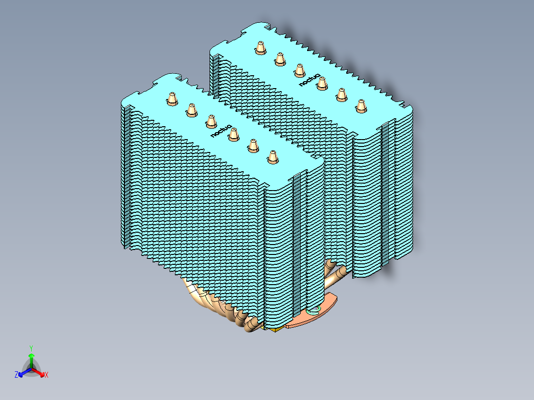 诺克图阿NH-D14 CPU冷却器
