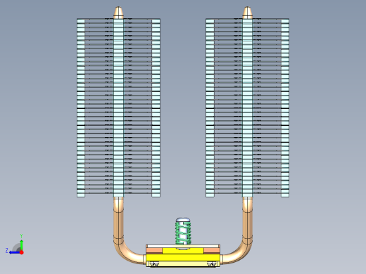 诺克图阿NH-D14 CPU冷却器右视缩略图
