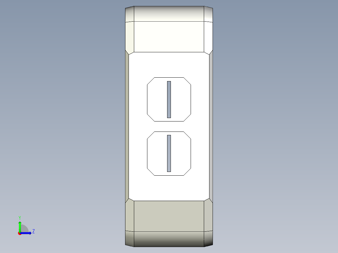 基恩士OP-85136_0.5_kc图纸模型左视图