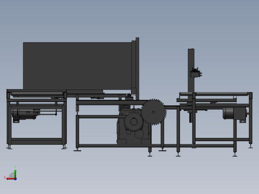 冰箱装配输送线立箱机后视缩略图