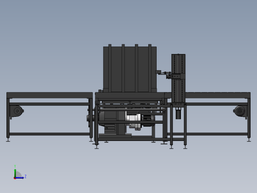 冰箱装配输送线立箱机左视缩略图