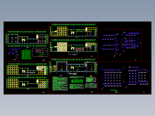 厂房采暖设计图