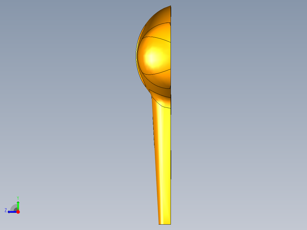 ug吹风机曲面造型324071===10右视图