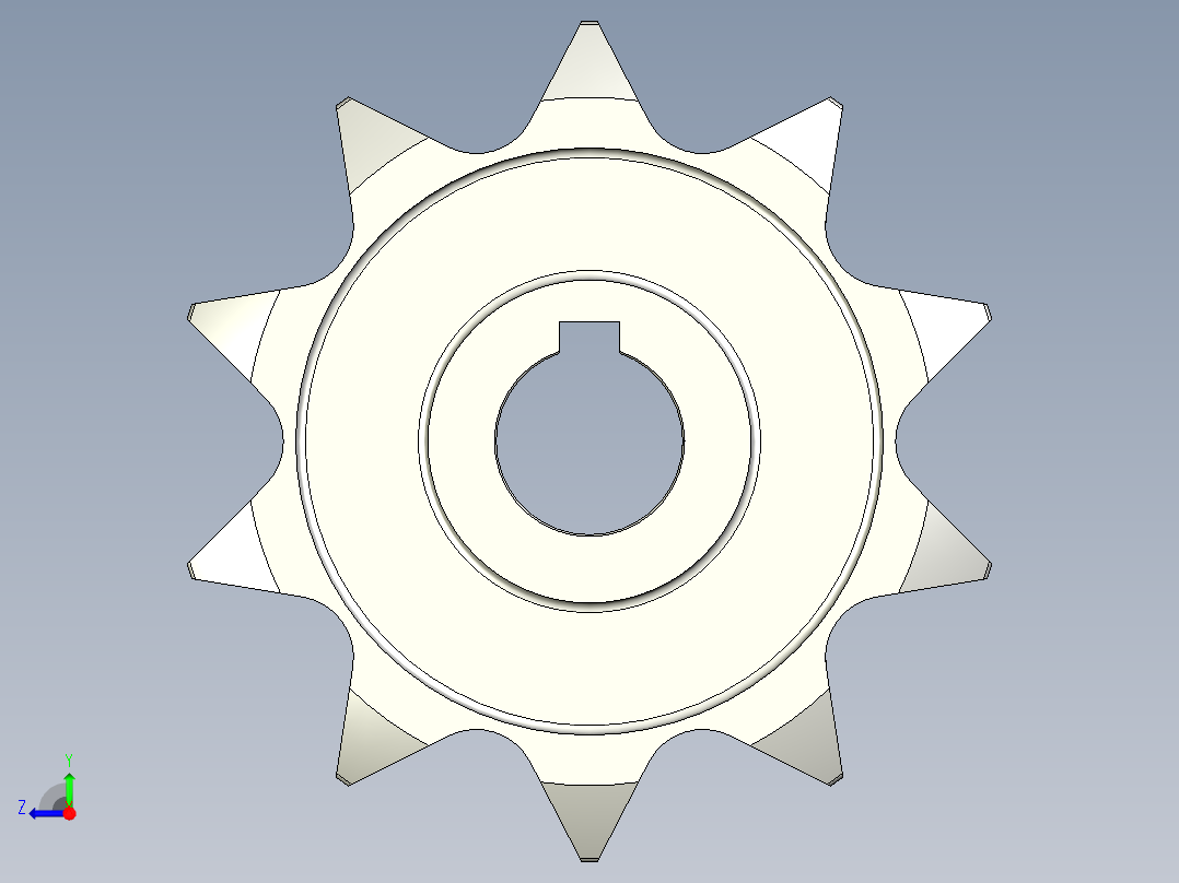 链轮-Sprocket_10-12-9-Y-Y__1_.stp右视图