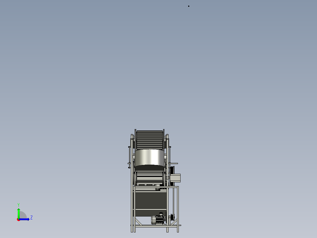 大枣去核左视图