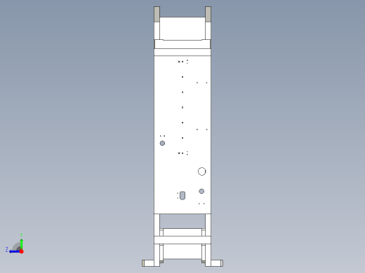 输入轴压入外管柱筒右视缩略图