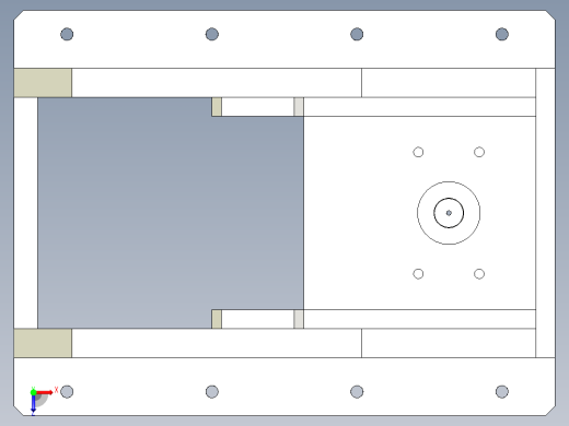 输入轴压入外管柱筒俯视缩略图