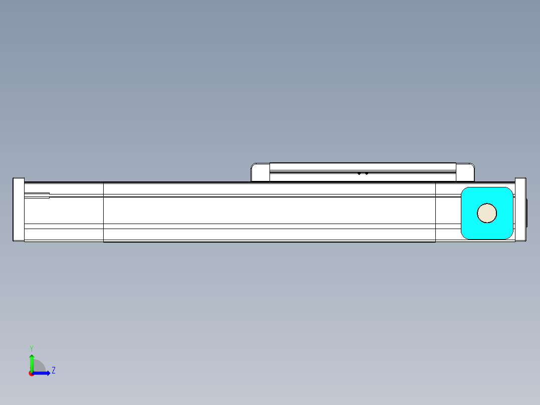 欧规系列-LB6-L130-C-S200-BL-P40-D3左视图