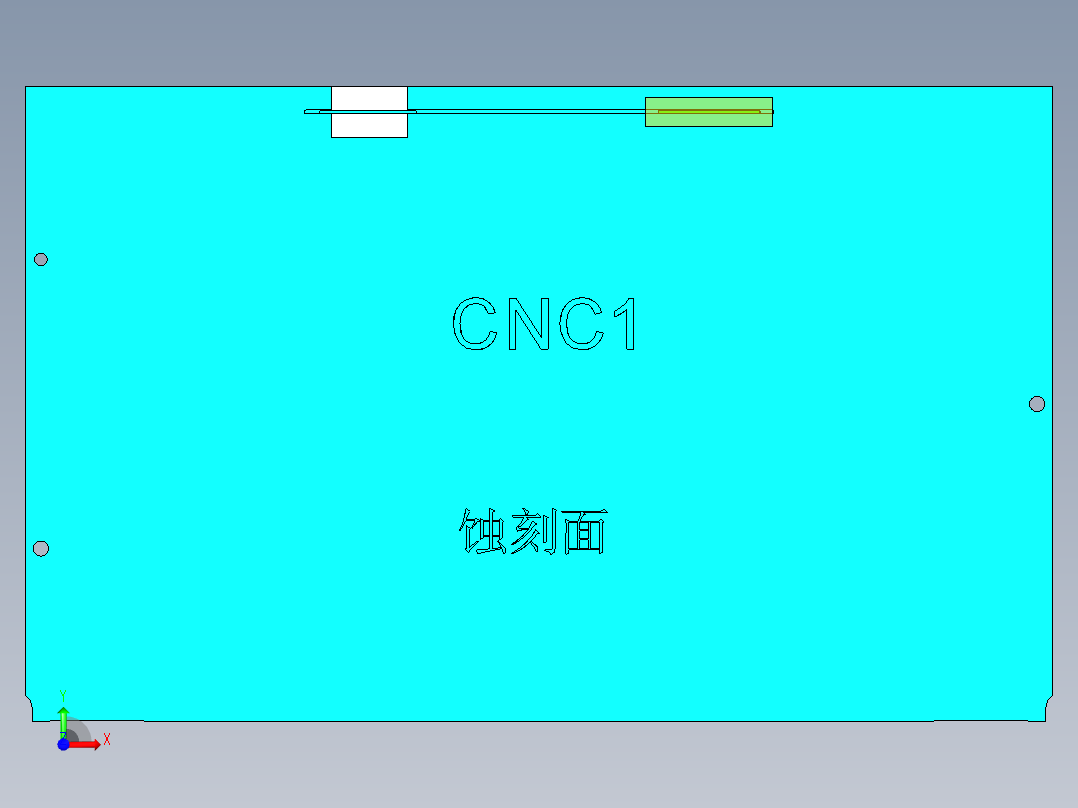 REACHER-A笔记本CNC工装夹具三维模型-CNC3-2014-8-12前视图