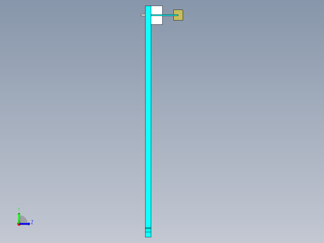 REACHER-A笔记本CNC工装夹具三维模型-CNC3-2014-8-12左视图
