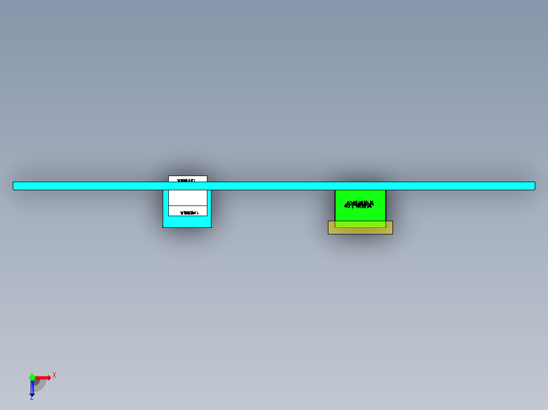 REACHER-A笔记本CNC工装夹具三维模型-CNC3-2014-8-12俯视图
