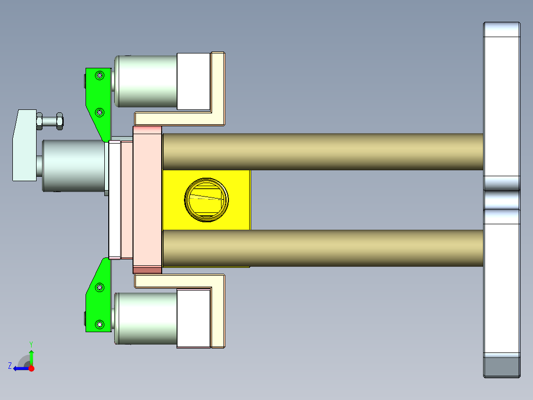 S1-CNC2笔记本CNC工装夹具三维模型-0226右视图