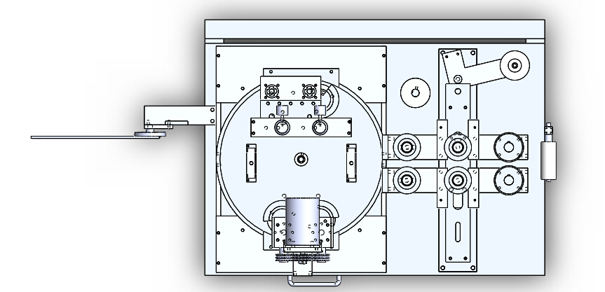 冲气式打孔机（sw18可编辑+工程图）