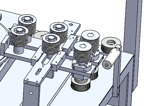 冲气式打孔机（sw18可编辑+工程图）