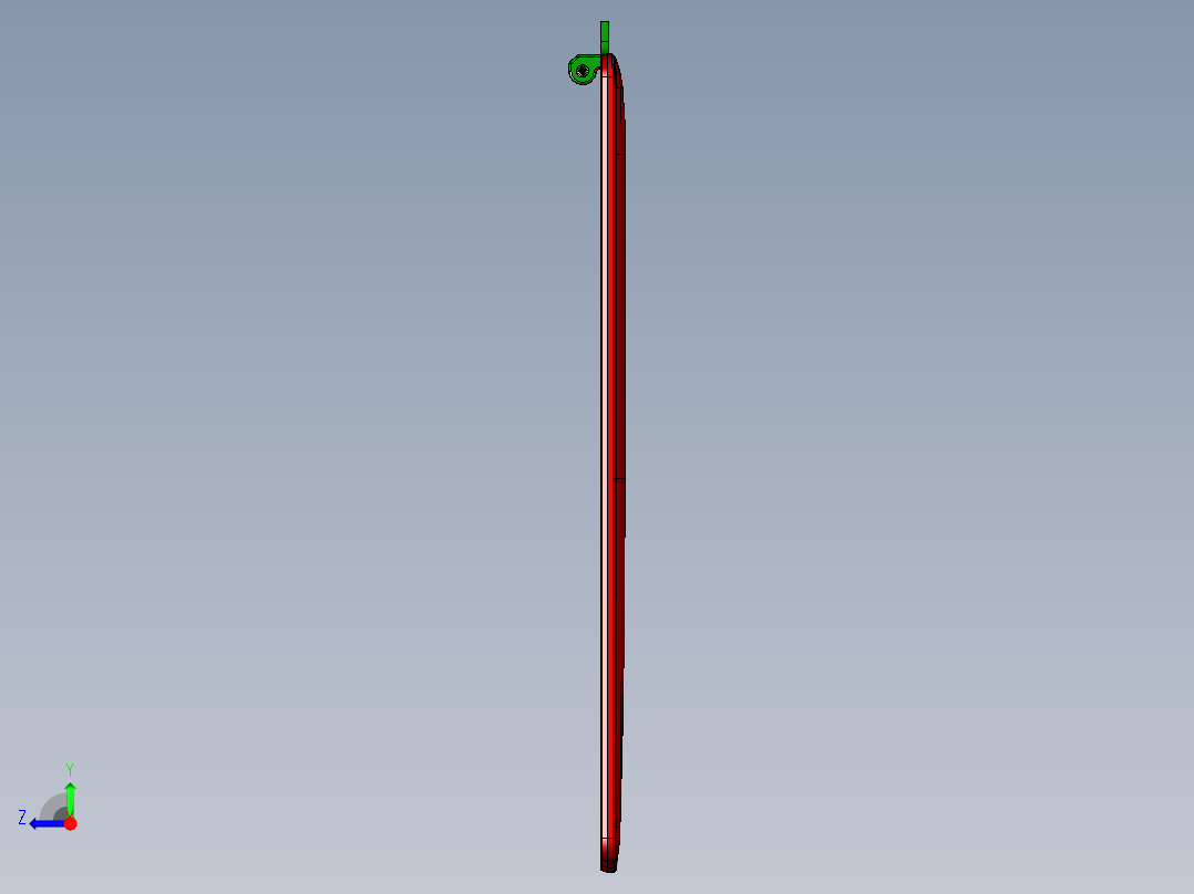 小尺寸电脑铣外观面程序模型右视图