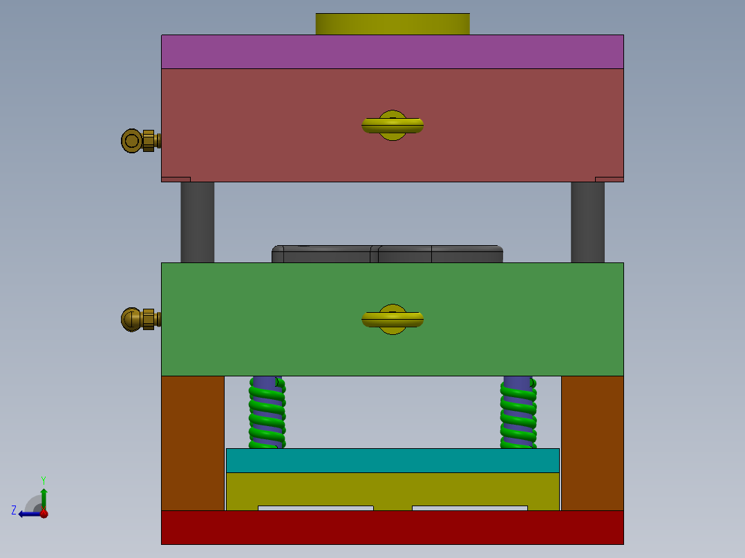 注塑模具、模具(48)右视图