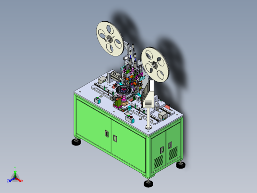 电机转子插片机sw18可编辑正等轴测缩略图