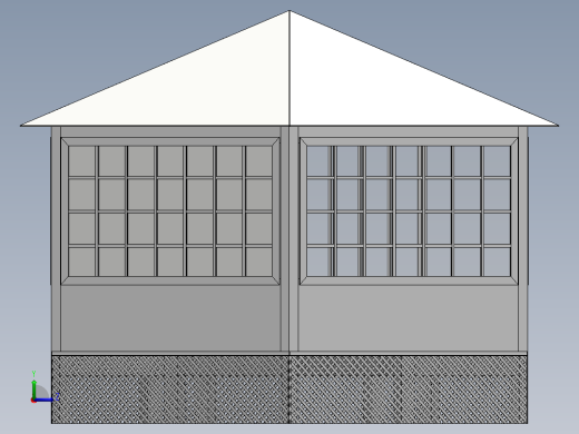 房子、建筑(105)左视缩略图