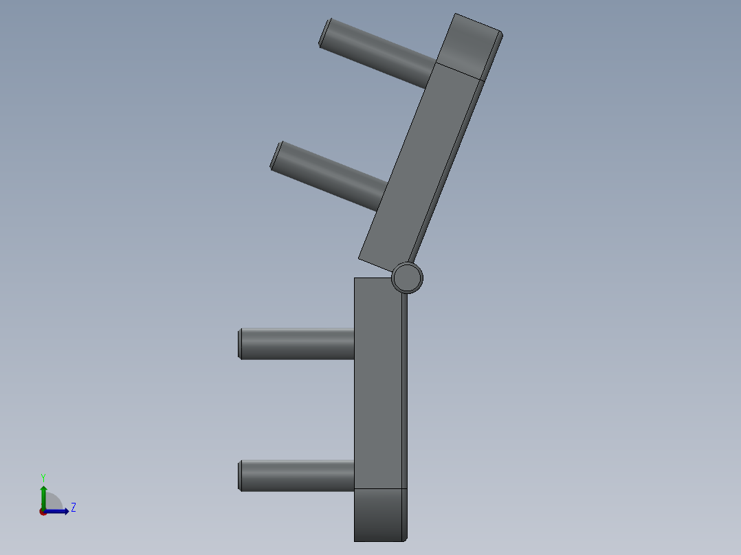 合页、铰链(30)左视图