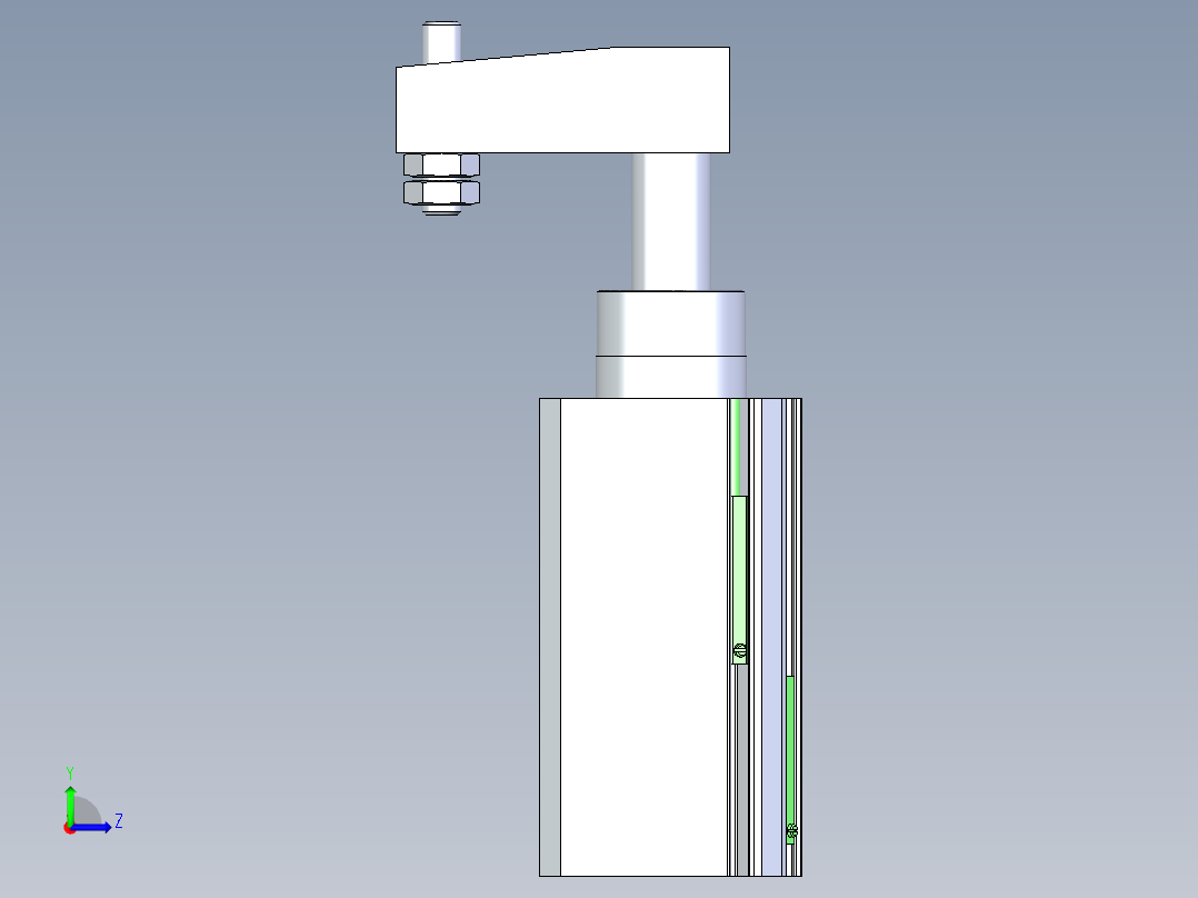 AIRTAC_QCKL25x10SA左视图
