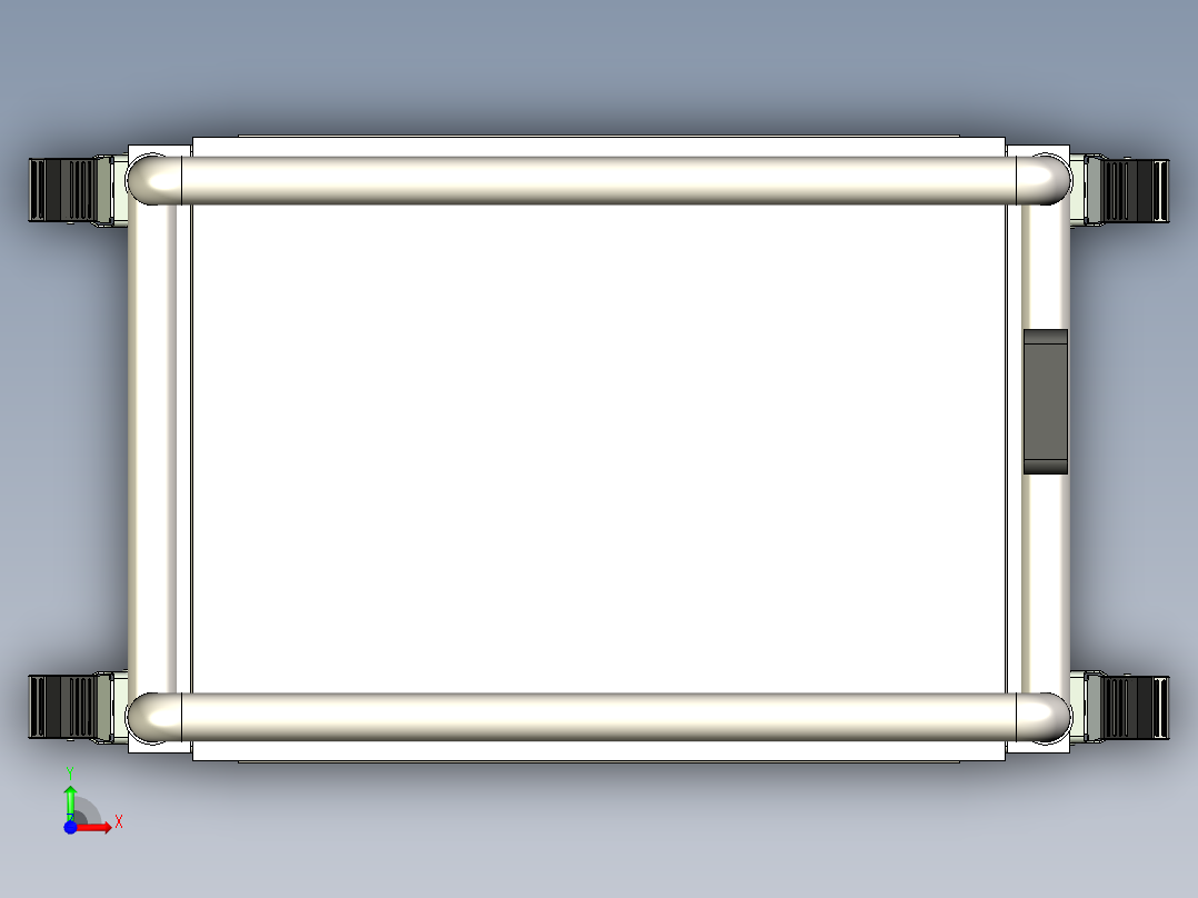 货架式电子称前视图