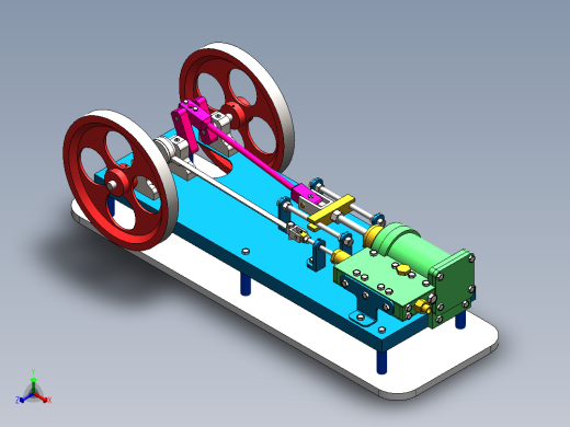 蒸汽机small-horizontal-steam-engine-2831-模型格式为 sw正等轴测缩略图