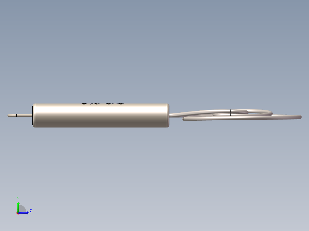 不锈钢搅拌器左视图