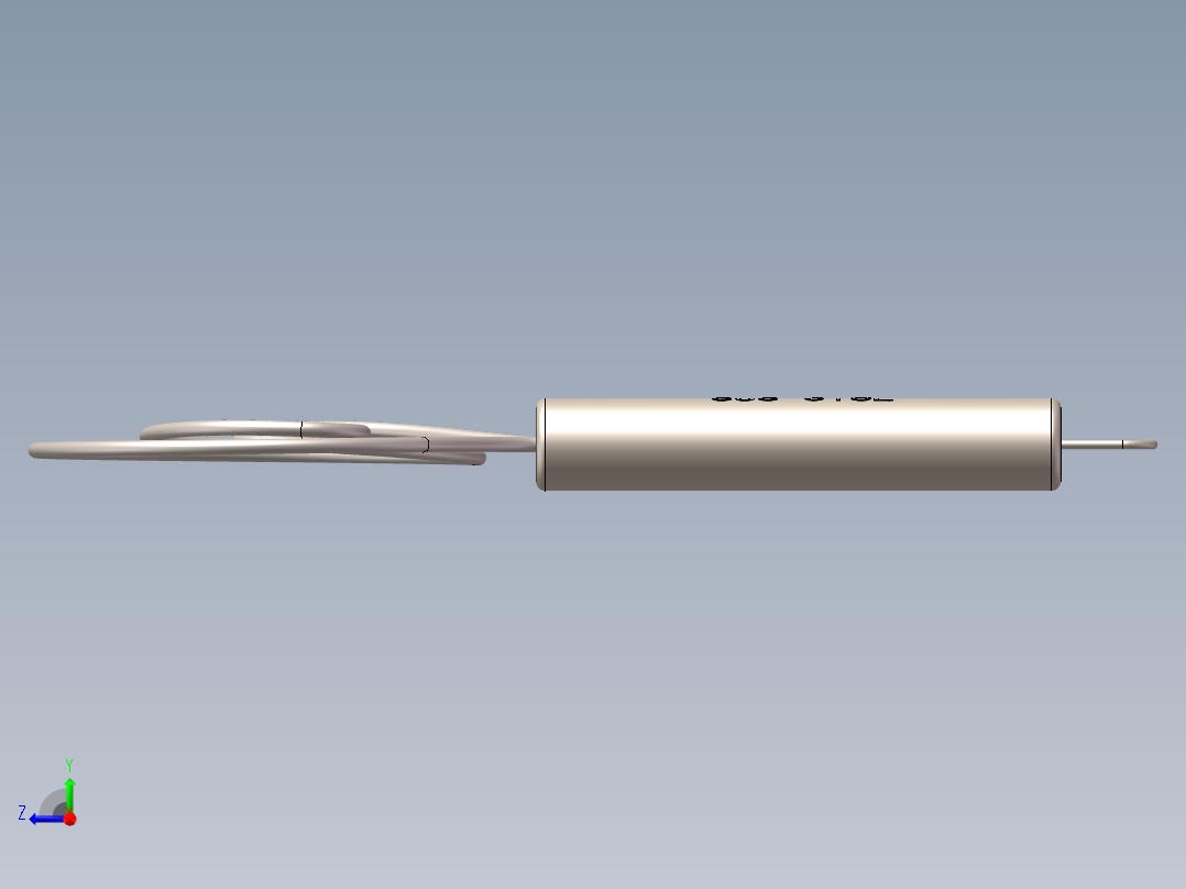 不锈钢搅拌器右视图