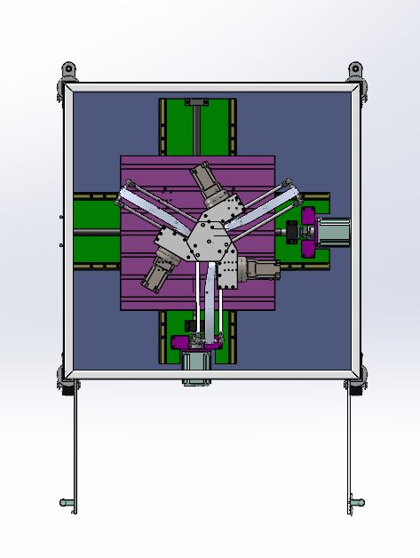 多轴数控机床结构设计