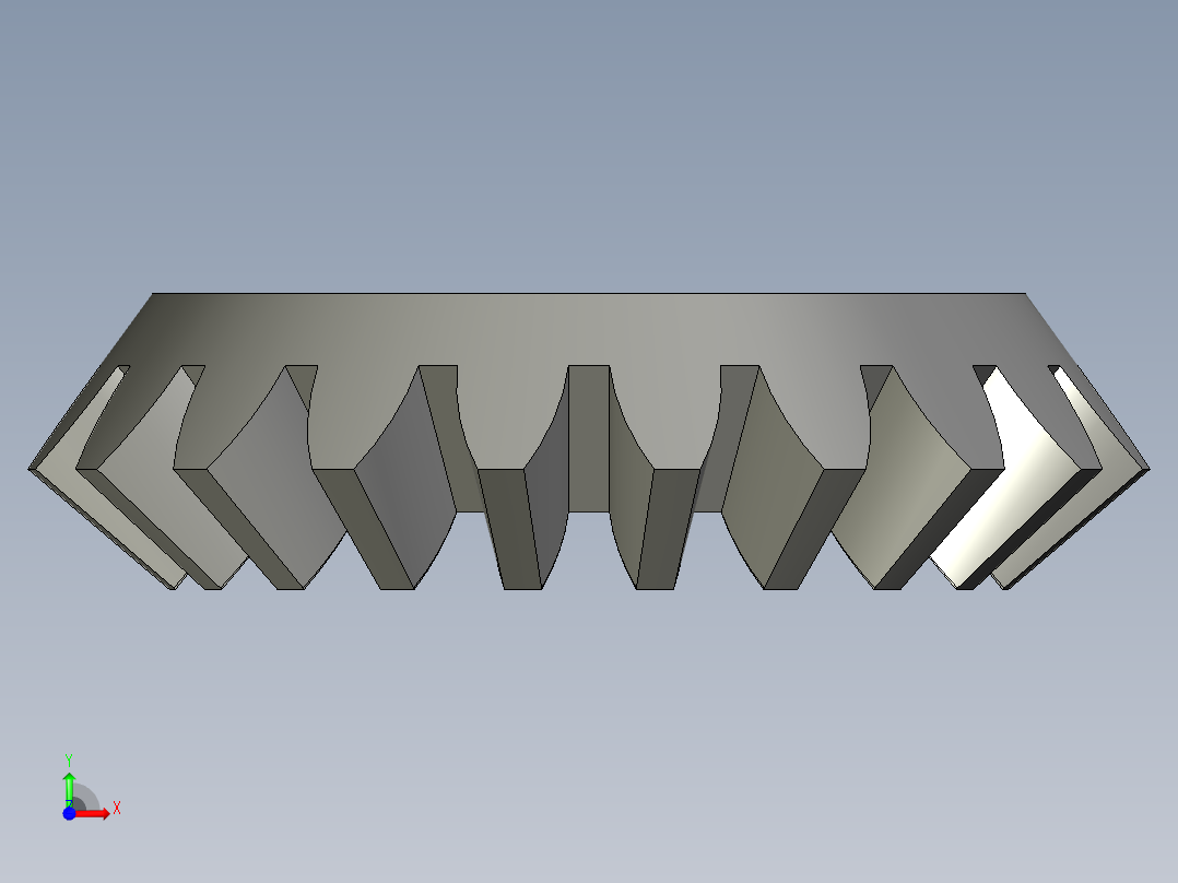A-直齿锥齿轮GB_GB_T12369-1990 5 20 20 20_step.prt前视图