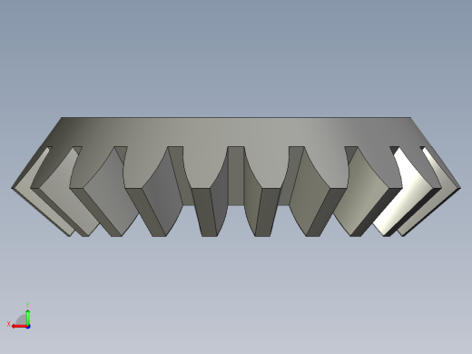 A-直齿锥齿轮GB_GB_T12369-1990 5 20 20 20_step.prt后视缩略图