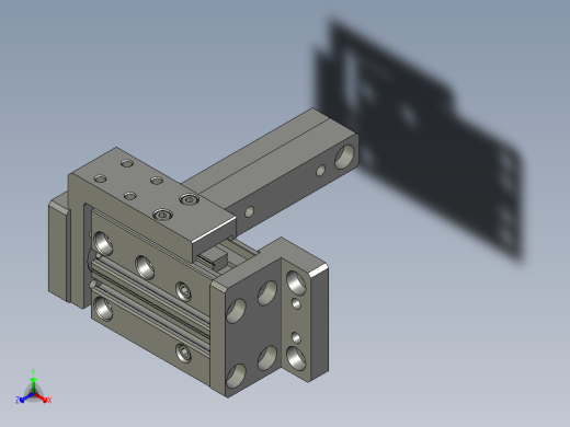 02-00-03前阻挡组件