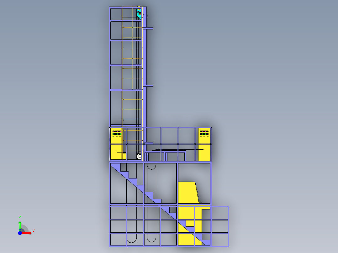 电缆测试机前视图