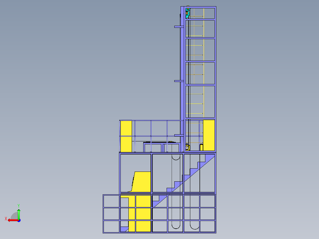 电缆测试机后视图