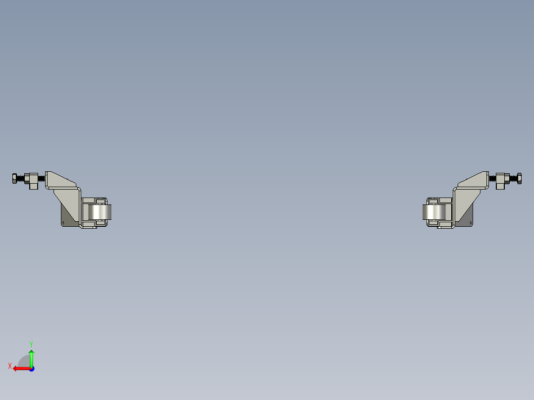 CZXD-小车导向组件后视图