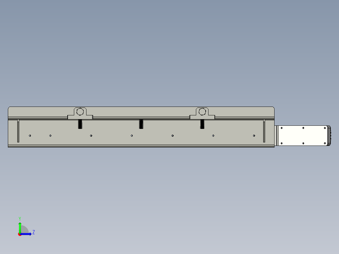 CZXD-小车导向组件左视图