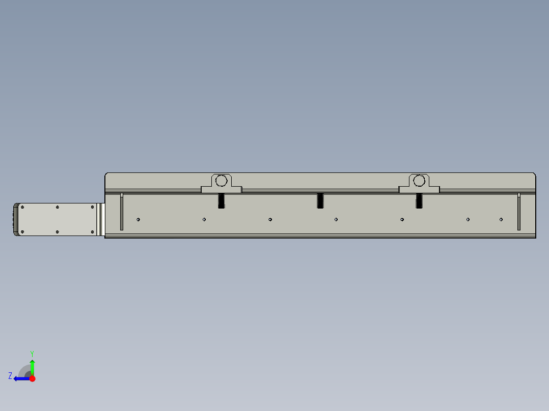 CZXD-小车导向组件右视图