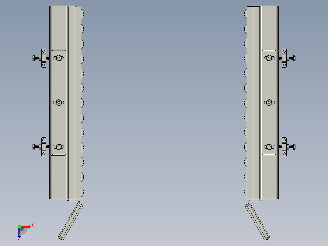 CZXD-小车导向组件俯视图