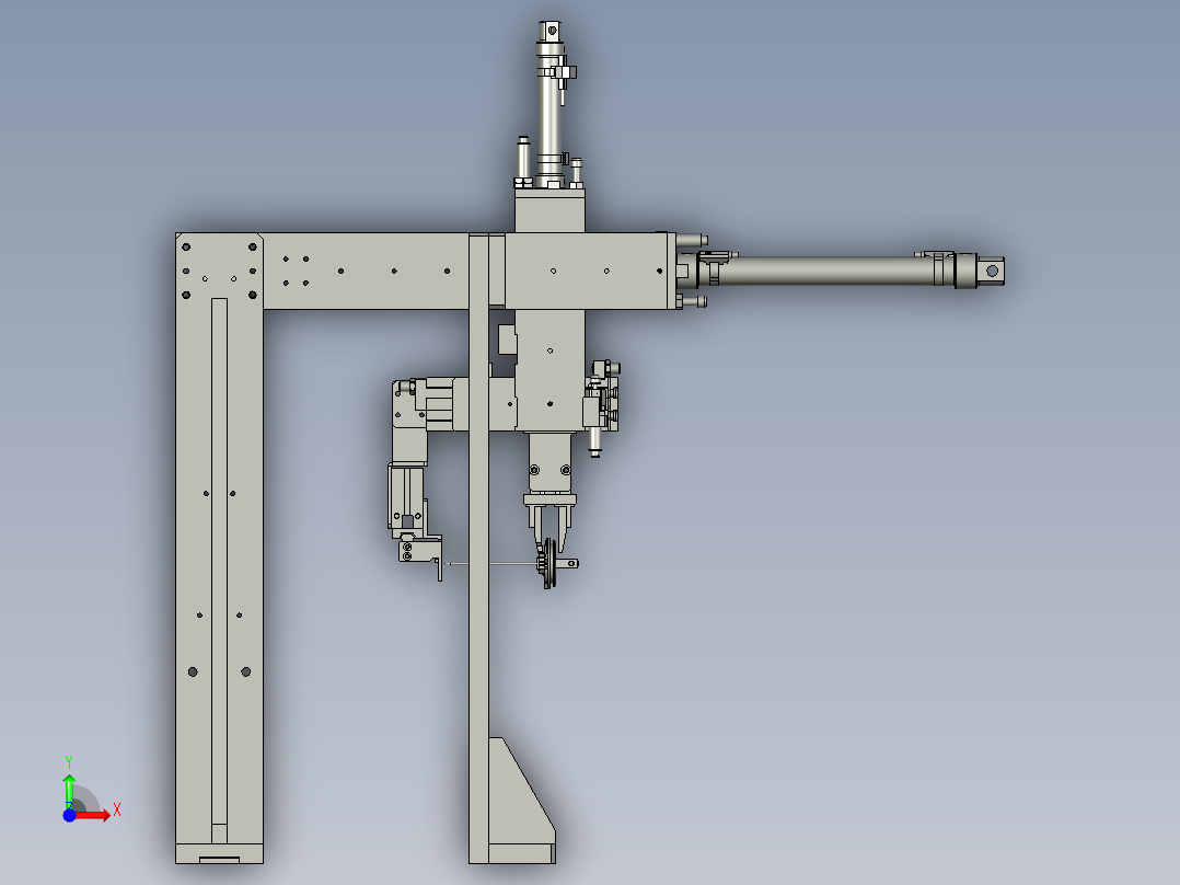 XMGZDTD-E1-000上料机械手前视图