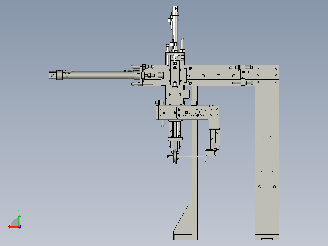XMGZDTD-E1-000上料机械手后视图