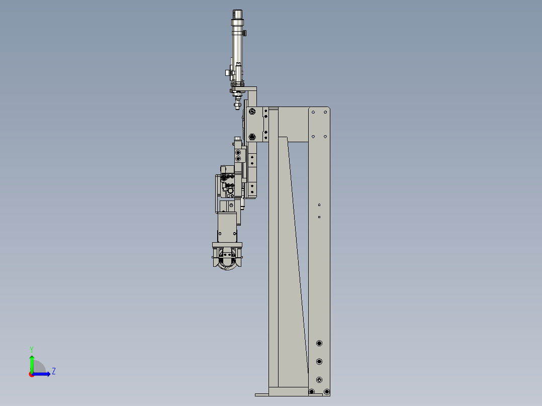 XMGZDTD-E1-000上料机械手左视图
