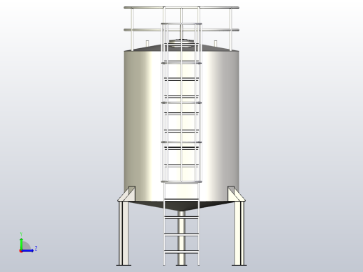 储罐左视缩略图