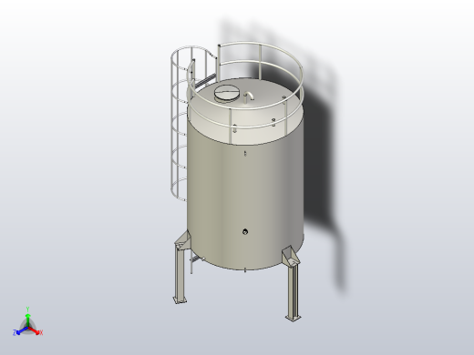 储罐正等轴测缩略图