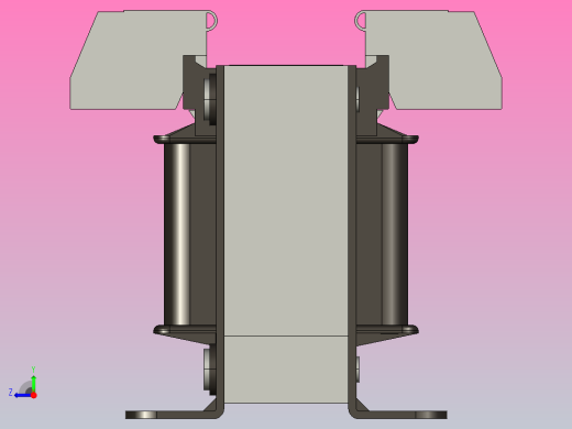 NDK-25控制变压器三维模型202403右视缩略图