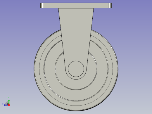 七系列重型固定轮S7-1058-938右视缩略图